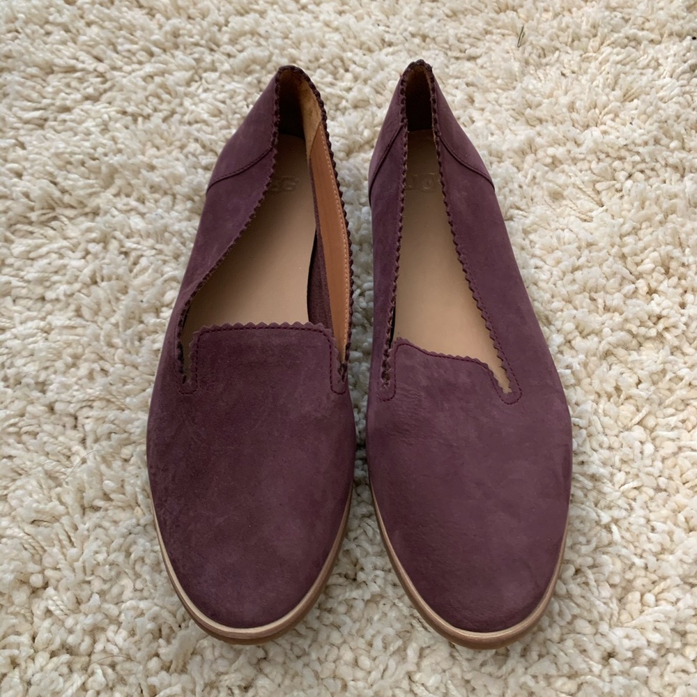 Ugg suede flats